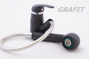 Bateria Kuchenna SUPREM Granitowa Grafit