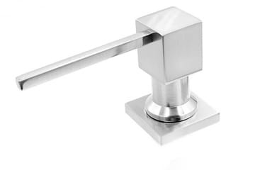 Dozownik płynów inox KWADRAT