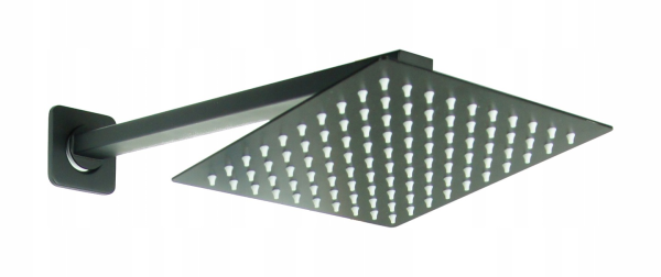 Deszczownica ultra slim 40 cm CZARNA