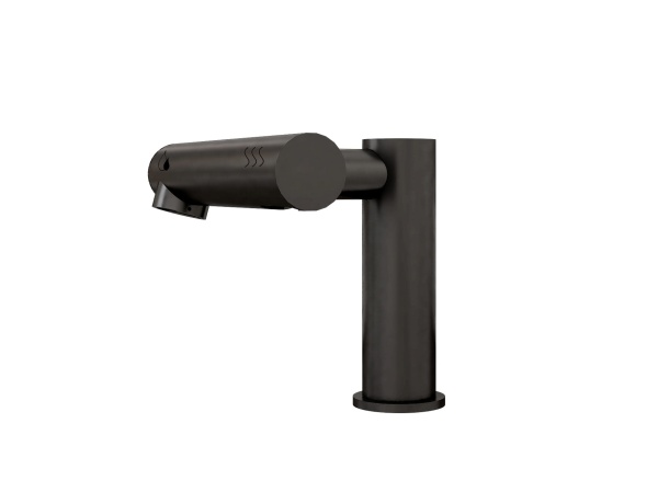 Bateria umywalkowa bezdotykowa Power 2w1  suszarka czarna