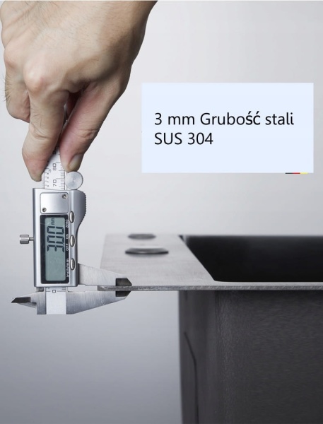 MODO 7545 F2 Zlewozmywak stalowy