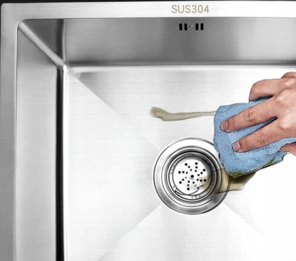 14 Zlewozmywak stalowy STELLMAN 4550 Inox
