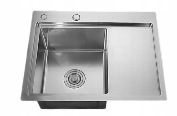 Zlewozmywak stalowy STEEL 6350 LEWY