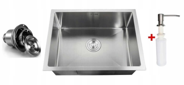 Zlewozmywak stalowy STEEL 5245