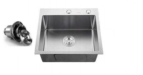 Zlewozmywak stalowy STEEL 5045