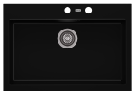 Zlewozmywak granitowy A-POINT 60 Czarny