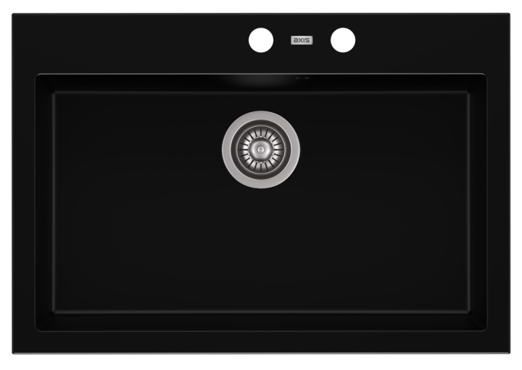 Zlewozmywak granitowy A-POINT 60 Czarny