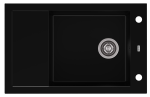 Zlewozmywak granitowy A-POINT 40 Czarny