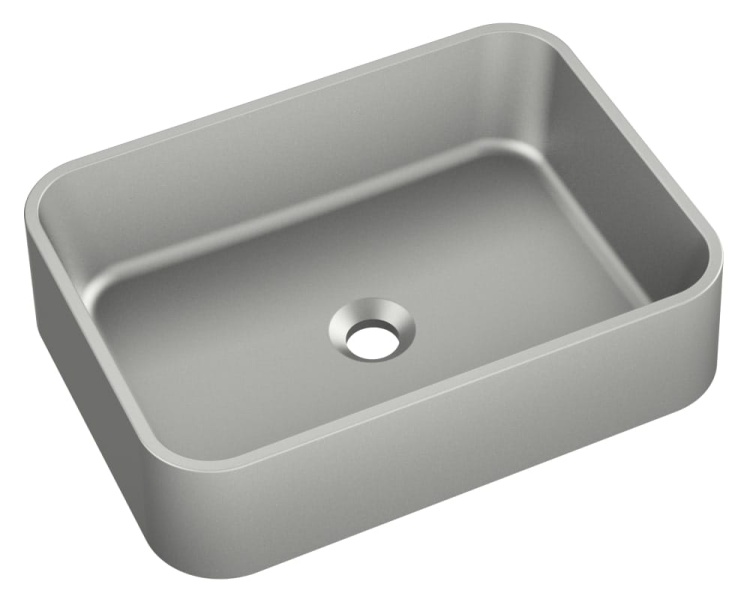 Umywalka nablatowa CRES 50 Beton