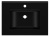 Umywalka KORNAT 61 Czarny