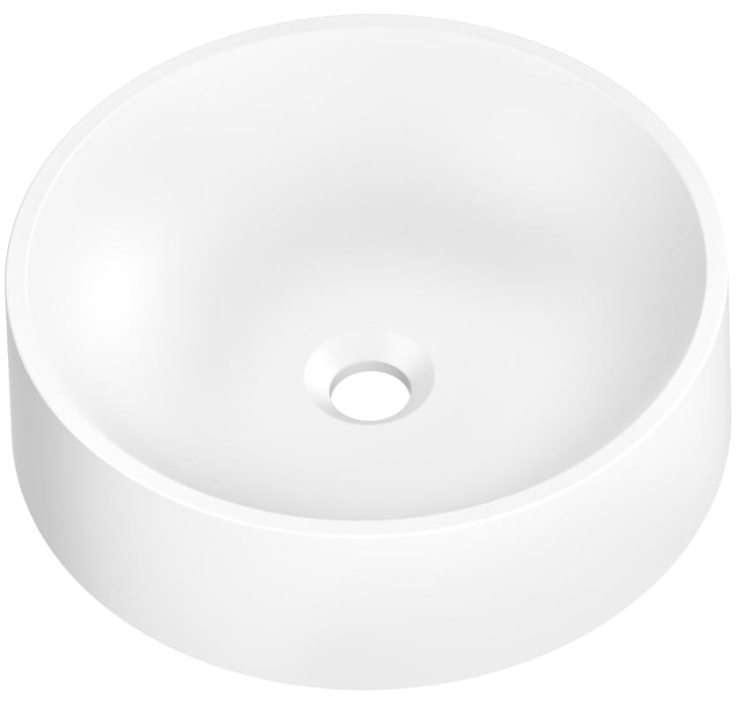 Umywalka nablatowa MAUN 40 Biały