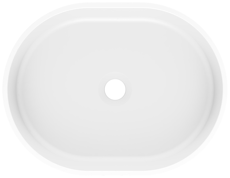 Umywalka nablatowa OLIB 48 Biały