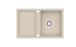 Zlewozmywak granitowy SLIDE 40 jasny beż (90)