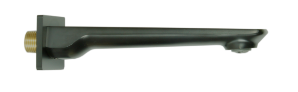 Wylewka podtynkowa czarna Verdo