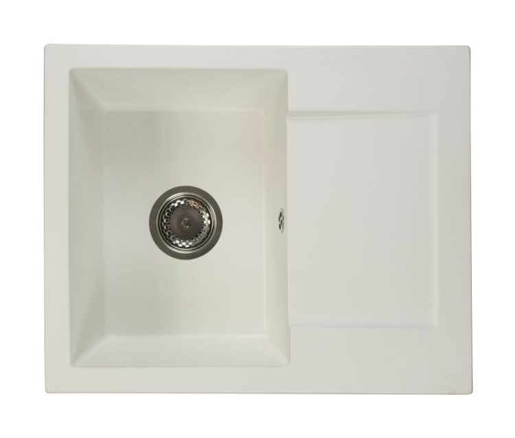 Zlewozmywak granitowy DONZO biały
