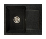 Zlewozmywak granitowy DONZO czarny nakrapiany
