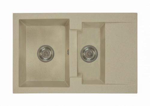 Zlewozmywak granitowy DORIS beżowy