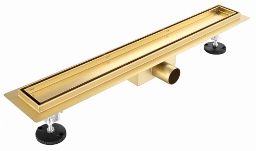 Odpływ liniowy brodzikowy prysznicowy 700 mm ZŁOTY