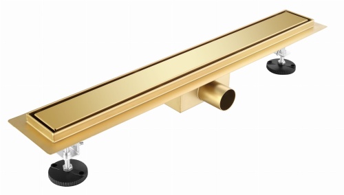 Odpływ liniowy brodzikowy prysznicowy 800 mm ZŁOTY