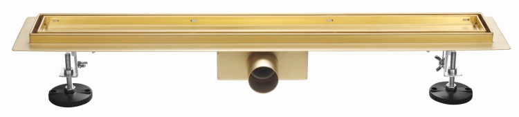Odpływ liniowy brodzikowy prysznicowy 800 mm ZŁOTY