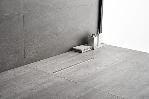 Odpływ liniowy brodzikowy prysznicowy SLIM 700 mm ZŁOTY