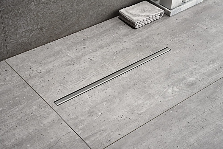 Odpływ liniowy brodzikowy prysznicowy SLIM 700 mm ZŁOTY