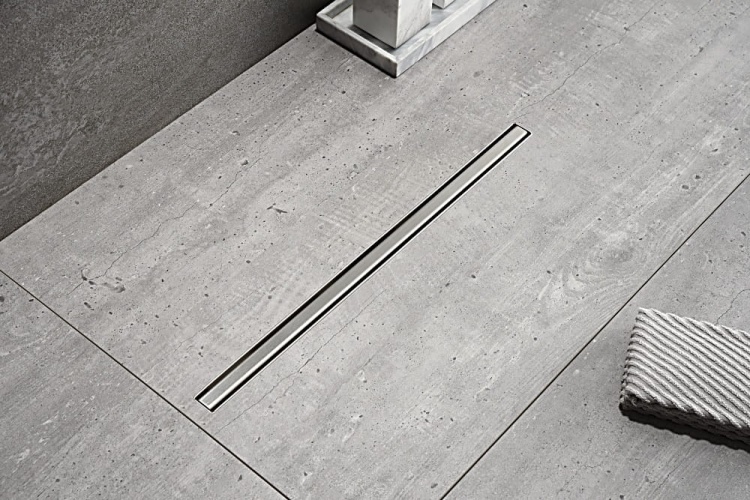 Odpływ liniowy brodzikowy prysznicowy SLIM 700 mm ZŁOTY