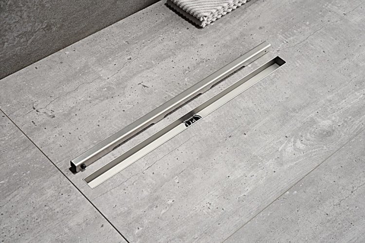 Odpływ liniowy brodzikowy prysznicowy SLIM 700 mm ZŁOTY