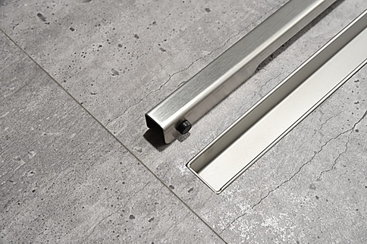 Odpływ liniowy brodzikowy prysznicowy SLIM 700 mm ZŁOTY