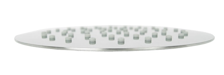 Deszczownica okrągła ultra slim 20 cm CHROM