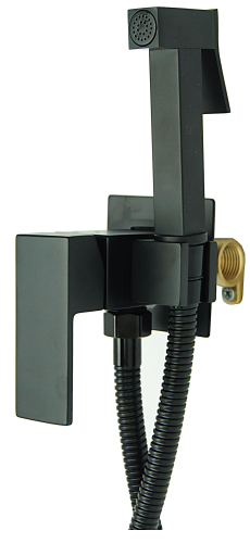 Bateria Bidetowa podtynkowa qatro CZARNA