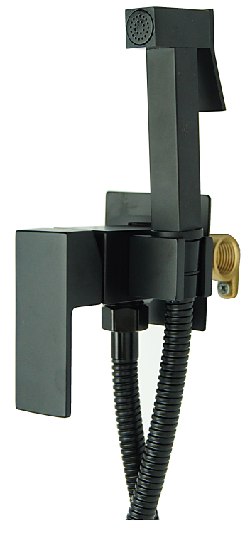 Bateria Bidetowa podtynkowa qatro CZARNA