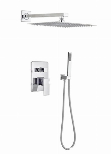 Bateria Natryskowa Prysznicowa QATRO Podtynkowa Deszczownicą 25 cm