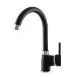 LUGA Bateria Kuchenna Granitowa  CZARNA