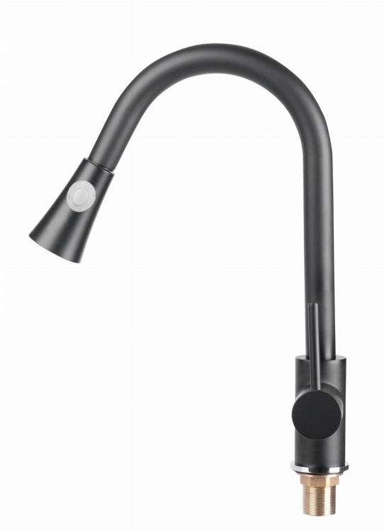 YOKO Bateria Kuchenna Granitowa CZARNA