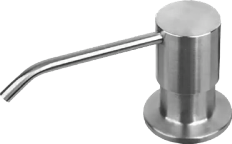 AFINO Bateria kuchenna z wyciąganą wylewką + dozownik INOX