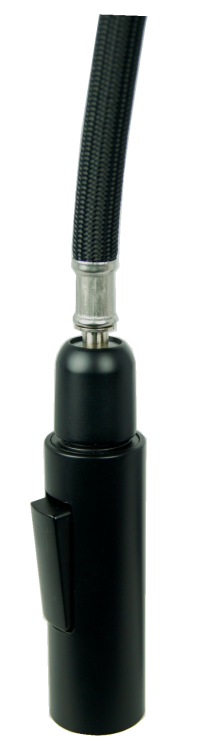 AFINO Bateria kuchenna z wyciąganą wylewką + dozownik CZARNA