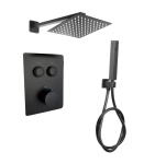 EXEO 2 BLACK termostatyczna bateria podtynkowa 25