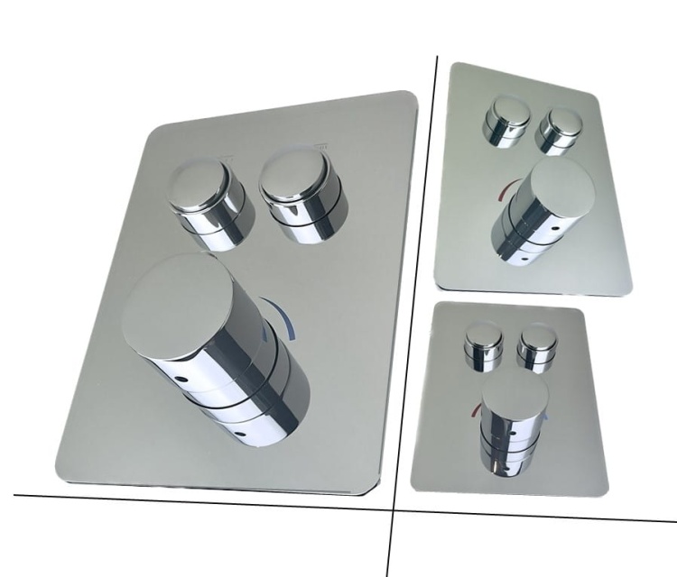 bateria prysznicowo-wannowa podtynkowa termostatyczna