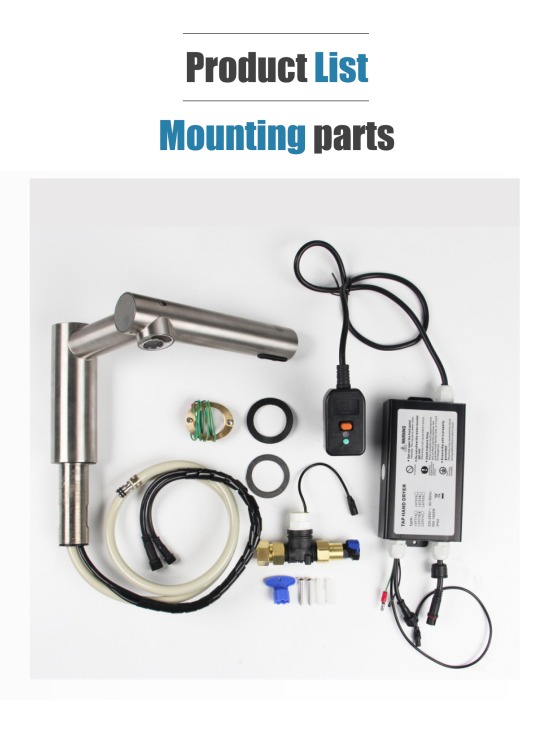 Inox bateria umywalkowa Power 2w1 bezdotykowa z funkcją suszenia