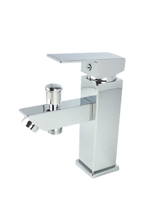 Nowoczesna bateria wannowa prysznicowa QATRO, 1-otworowa