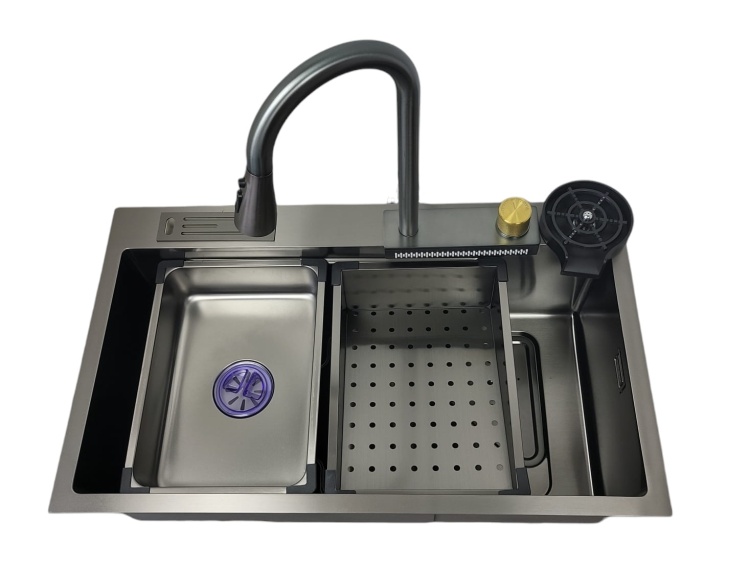 Zlewozmywak MODO 7545BMN w kolorze czarnym