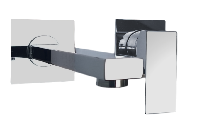 Stylowa bateria umywalkowa QATRO podtynkowa chrom