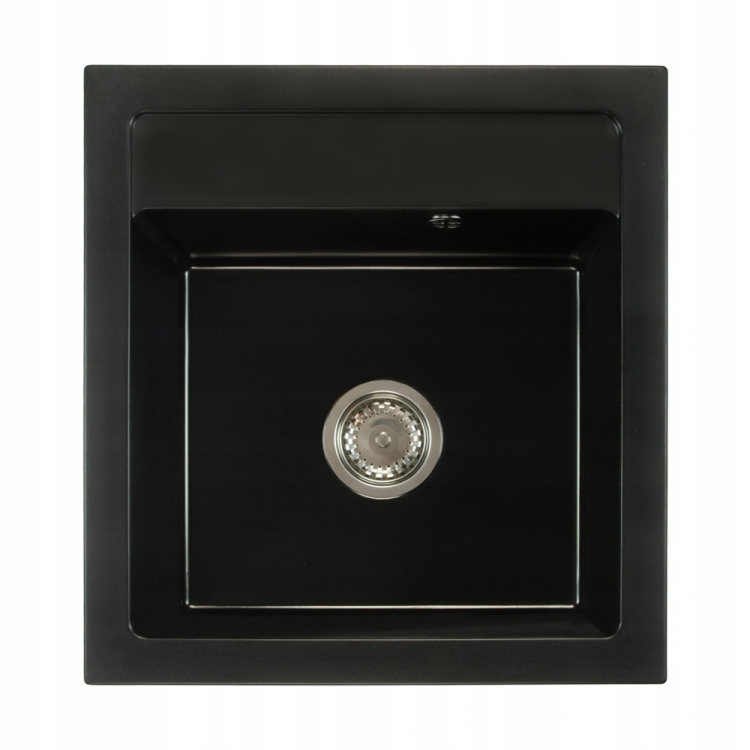 Zlewozmywak granitowy BIG DON Czarny mat