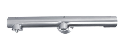 Podtynkowa bateria umywalkowa Power 3w1 inox z dozownikiem i suszarką