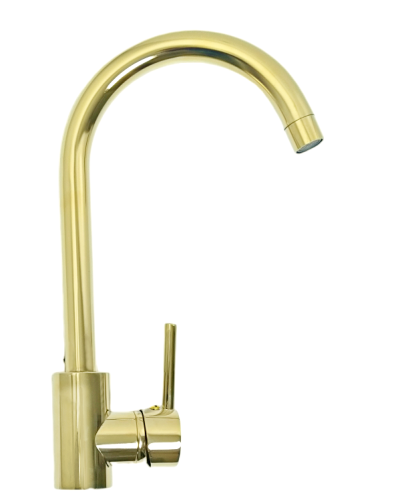 Złota bateria kuchenna LUGA