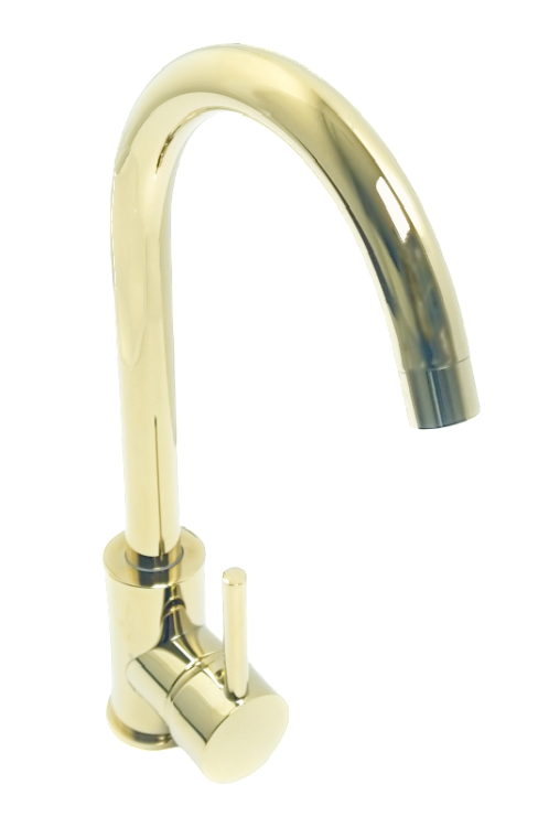 Bateria kuchenna LUGA w złotym wykończeniu