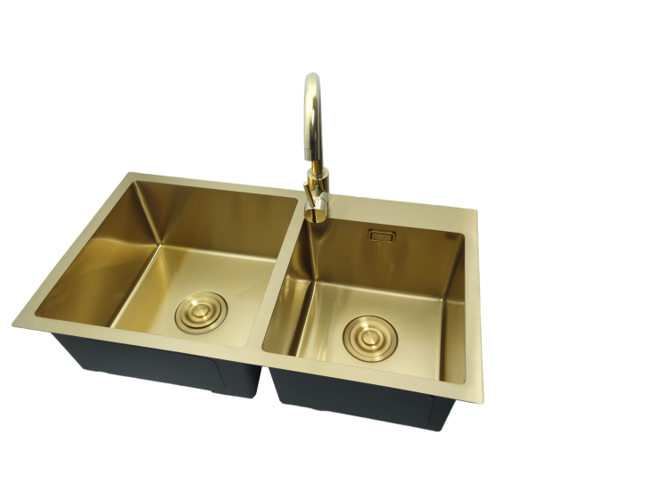 Bateria złota kuchenną LUGA