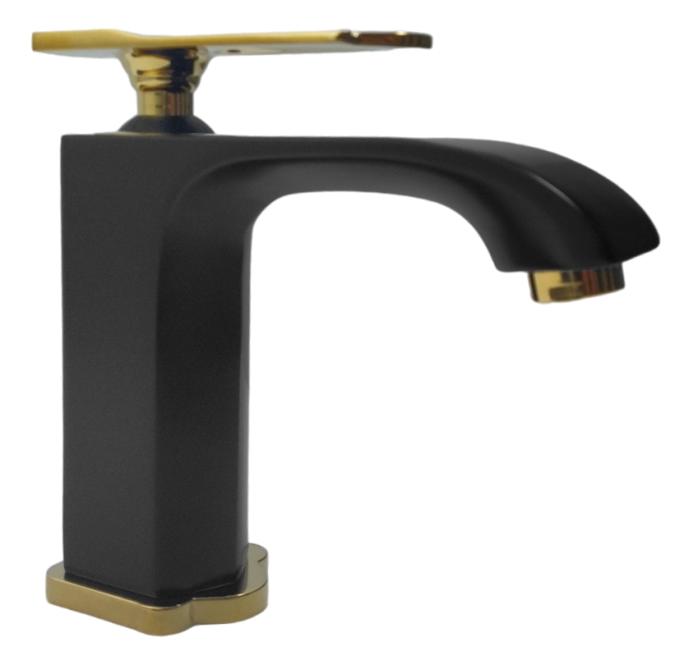 Bateria Umywalkowa ROMA CZARNA Outlet