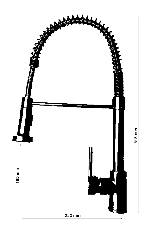 SANTI Bateria kuchenna INOX